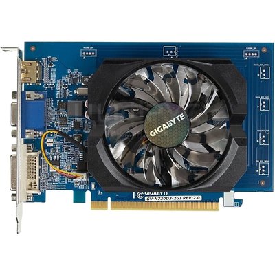 Gigabyte PCI-E GV-N730D3-2GI NVIDIA GeForce GT 730 2048Mb 64 DDR3 902/1800 DVIx1 HDMIx1 CRTx1 HDCP Ret (GV-N730D3-2GI) (РСТ) - Цифрус