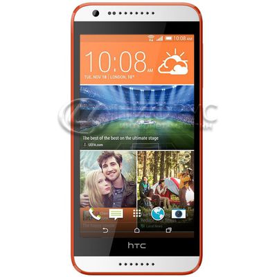 HTC Desire 620 Dual LTE Tangerine White Orange - Цифрус