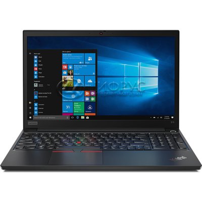Lenovo ThinkPad E15 (Intel Core i5 10210U 1600MHz/15.6/1920x1080/16GB/256GB SSD/DVD /Intel UHD Graphics/Wi-Fi/Bluetooth/Windows 10 Pro) Black (20RD001DRT) - 