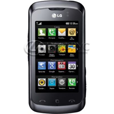 LG KM555E Clubby Black - 