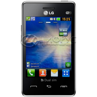LG T375 Cookie Smart Black White - 