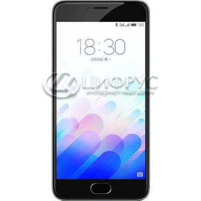 Meizu M3 (M688) 16Gb+2Gb Dual LTE Gray - Цифрус