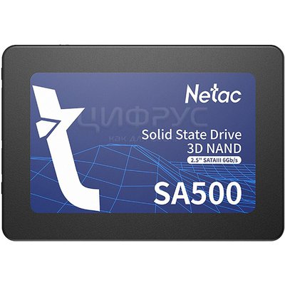 Netac SA500 512Gb SATA (NT01SA500-512-S3X) (EAC) - 