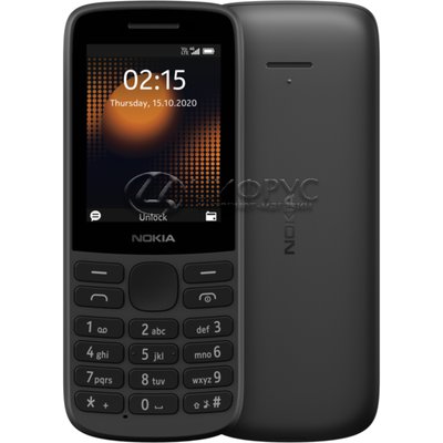 Nokia 215 4G Dual Black (РСТ) - Цифрус