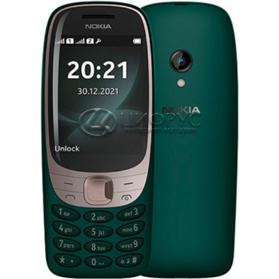 Nokia 6310 (2021) Dual Green (РСТ) - Цифрус