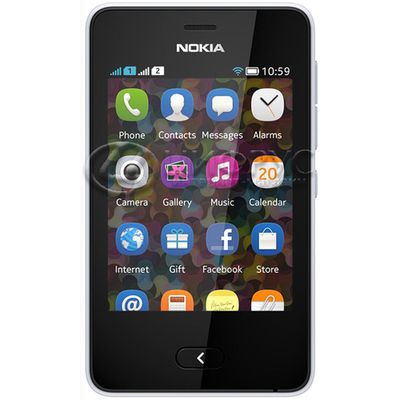 Nokia Asha 501 Dual White - 