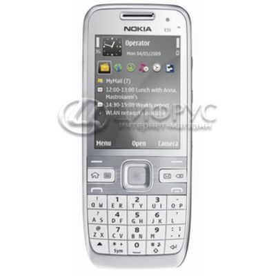 Nokia E55 White Aluminium - Цифрус