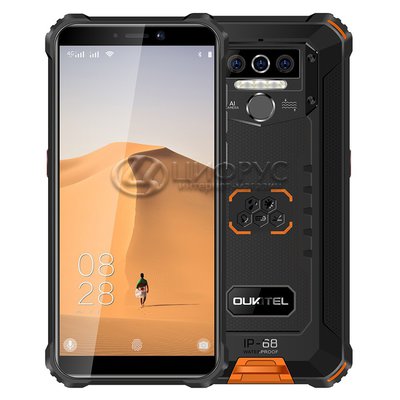 Oukitel WP5 32Gb+4Gb Dual LTE Black Orange - Цифрус