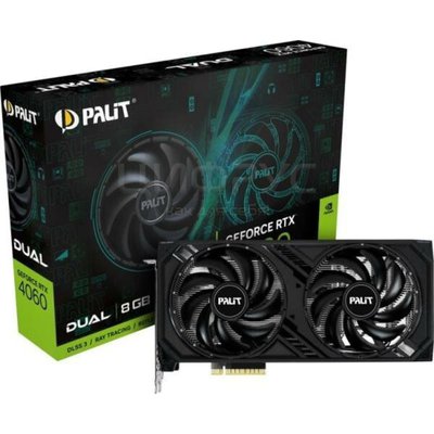 Palit GeForce RTX 4060 DUAL 8Gb NE64060019P1-1070D  - 