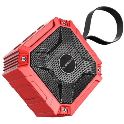 Колонка беспроводная Borofone BP6 Kody Sports Wireless Speaker красная - Цифрус