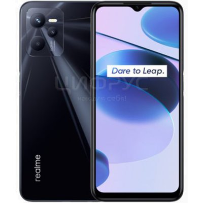 Realme C35 64Gb+4Gb Dual 4G Black (РСТ) - Цифрус