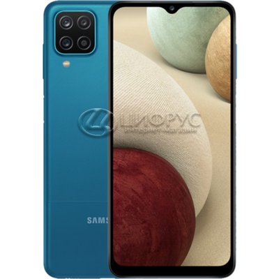 Samsung Galaxy A12 SM-A127F/DS 32Gb+3Gb Dual LTE Blue (РСТ) - Цифрус