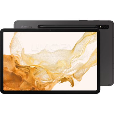 Samsung Galaxy Tab S8 11.0 X700 (2022) 8/256Gb Wi-Fi Black (Global) - Цифрус