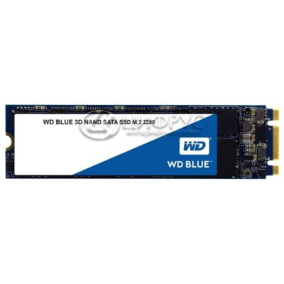 Western Digital WD BLUE 3D NAND SATA SSD 250 GB (WDS250G2B0B) - Цифрус