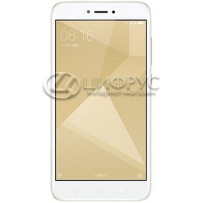 Xiaomi Redmi 4X 64Gb+4Gb Dual LTE Gold - Цифрус