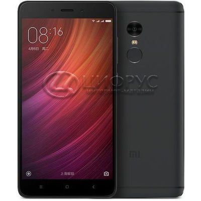 Xiaomi Redmi Note 4 32Gb+3Gb Dual LTE Black - Цифрус