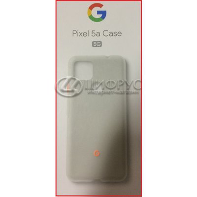 Задняя накладка для Google Pixel 5A Fabric Case Gray - Цифрус