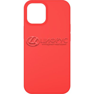 Задняя накладка для iPhone 12 Mini красная Nano силикон - Цифрус