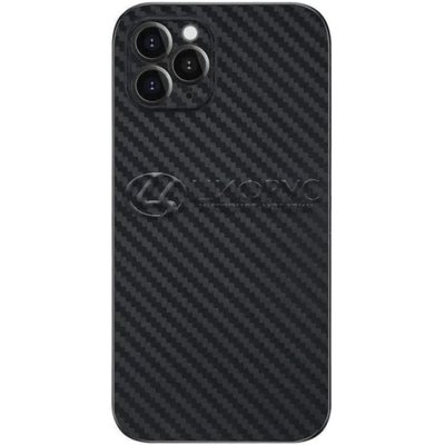 Задняя накладка для iPhone 12 Pro черная K-DOO Air Carbon с защитой для камеры - Цифрус