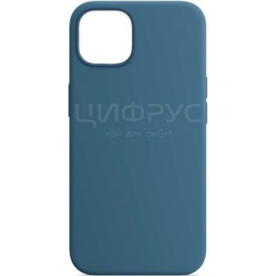 Задняя накладка для iPhone 13 Silicone Case Blue Jay - Цифрус