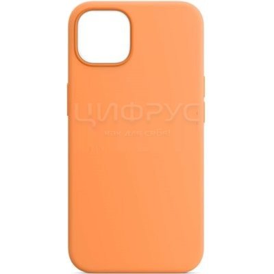Задняя накладка для iPhone 13 Silicone Case Marigold - Цифрус