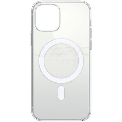 Задняя накладка для iPhone 14 MagSafe Silicone Case прозрачная - Цифрус