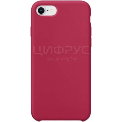    iPhone 7/8/SE (2022)/SE (2020) Silicone Case Rose Red - 