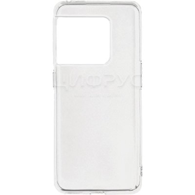 Задняя накладка для Oneplus 10 Pro прозрачная силикон - Цифрус