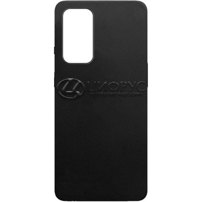 Задняя накладка для OnePlus 9R черная Nano силикон - Цифрус