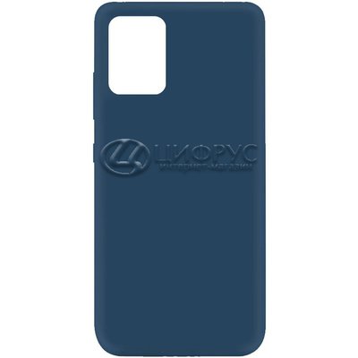 Задняя накладка для Samsung Galaxy A32 4G синяя Nano силикон - Цифрус