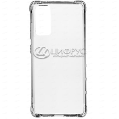 Задняя накладка для Samsung Galaxy S21 FE прозрачная противоударная - Цифрус