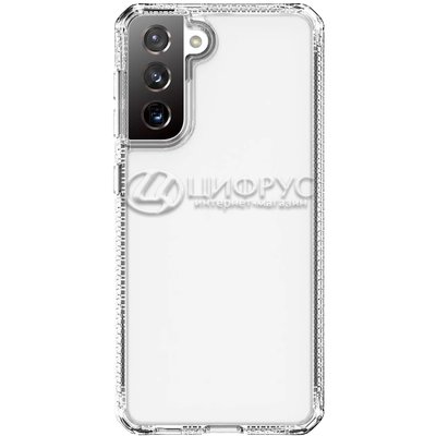 Задняя накладка для Samsung Galaxy S21+ прозрачная пластик Clear Case - Цифрус