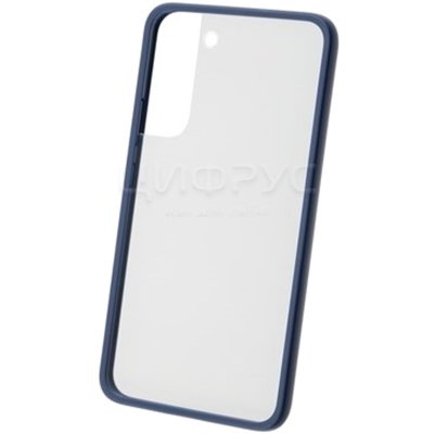 Задняя накладка для Samsung Galaxy S22+ Frame Clear Cover синий - Цифрус