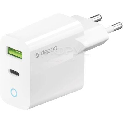    Deppa 33w USB+Type-C PD Wall charger  - 