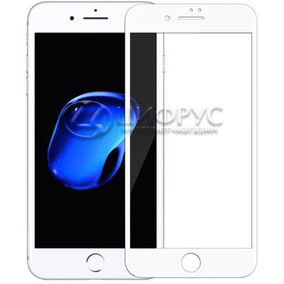 Защитное стекло для Apple iPhone 7 / 8 / SE (2020) 3D белое - Цифрус