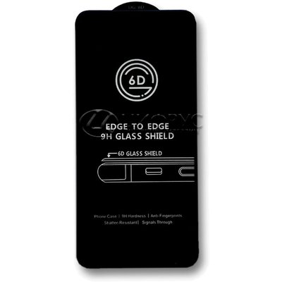 Защитное стекло для Apple iPhone 11/XR 6d чёрное Premium Полный клей - Цифрус