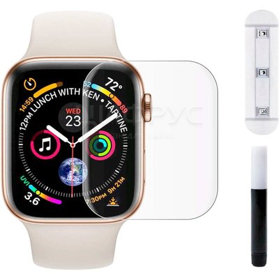 Защитное стекло для Apple Watch 45 mm ультрафиолет - Цифрус
