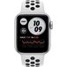 Apple Watch SE GPS 44mm Aluminum Case with Nike Sport Band White - Цифрус