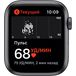 Apple Watch SE GPS 44mm Aluminum Case with Sport Band Grey/Black (MYDT2RU/A) - 