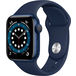 Apple Watch Series 6 GPS 40mm Aluminum Case with Sport Band Blue/Deep Navy (LL) - Цифрус