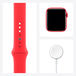 Apple Watch Series 6 GPS 44mm Aluminum Case with Sport Band Red (LL) - 