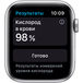Apple Watch Series 6 GPS 44mm Aluminum Case with Sport Band Silver/White () - 