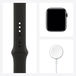 Apple Watch Series 6 GPS 44mm Aluminum Case with Sport Band Space Grey/Black (LL) - Цифрус