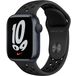 Apple Watch Series 7 45mm Aluminum Case with Sport Band Nike Black - 