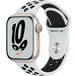 Apple Watch Series 7 45mm Aluminum Case with Sport Band Nike Starlight/White - 