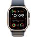 Apple Watch Ultra 2 49mm Titanium Case Alpine Loop (S) Blue - 