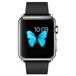 Apple Watch with Classic Buckle (38 ) Stainless Steel/Black - 