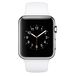 Apple Watch with Sport Band (42 ) Stainless Steel/White - 