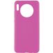 Задняя накладка для Huawei Mate 30 Pro розовая силикон - Цифрус