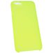 Задняя накладка для iPhone 7/8/SE(2020) силиконовая салатовая - Цифрус